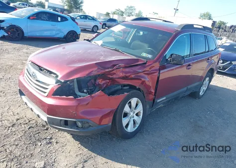 2012 Subaru Outback 2.5I Premium z USA, uszkodzony, nr VIN 4S4BRBGC2C3299919